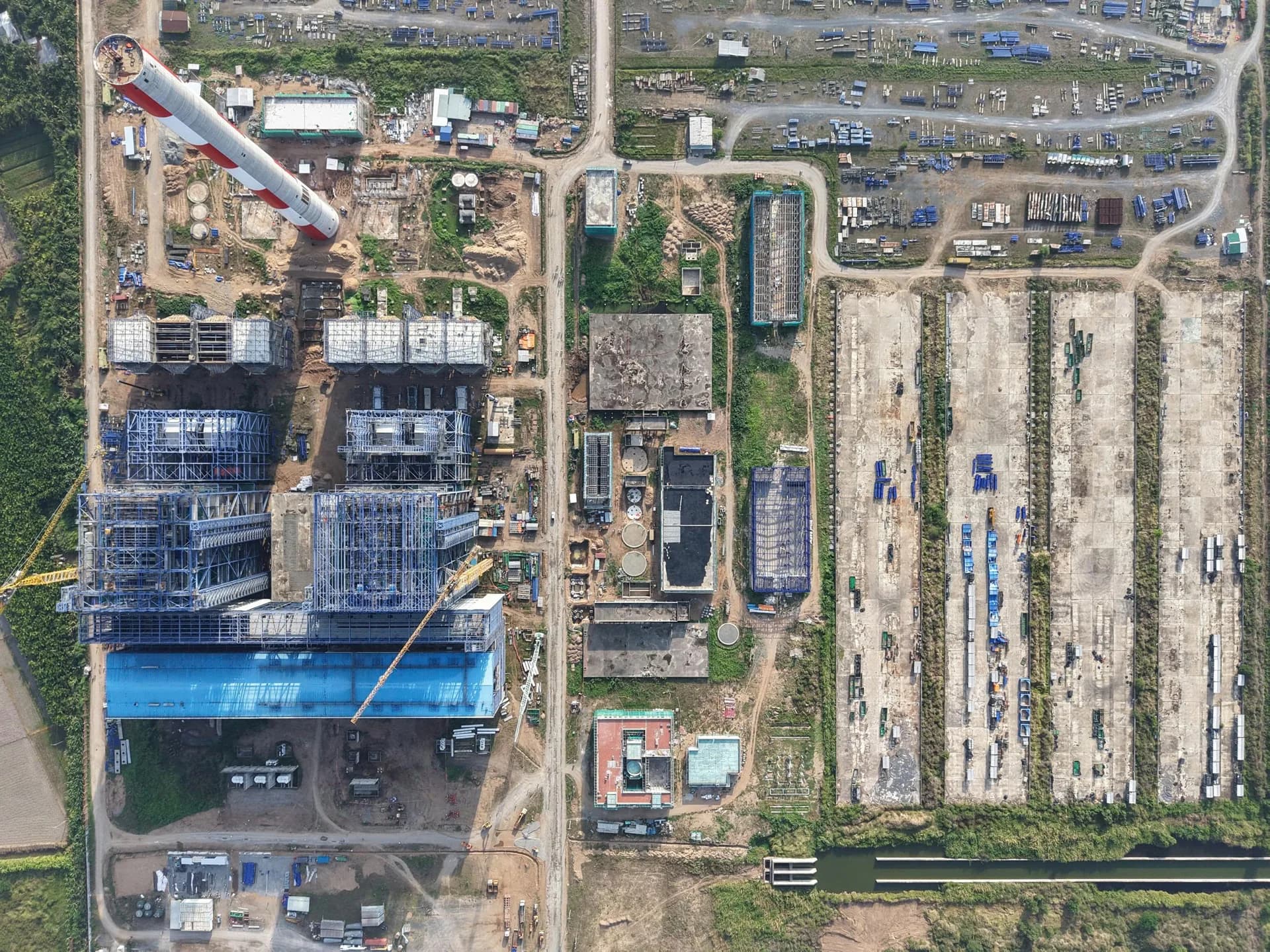 Ảnh toàn cảnh công trường Long Phú 1 — ảnh 2